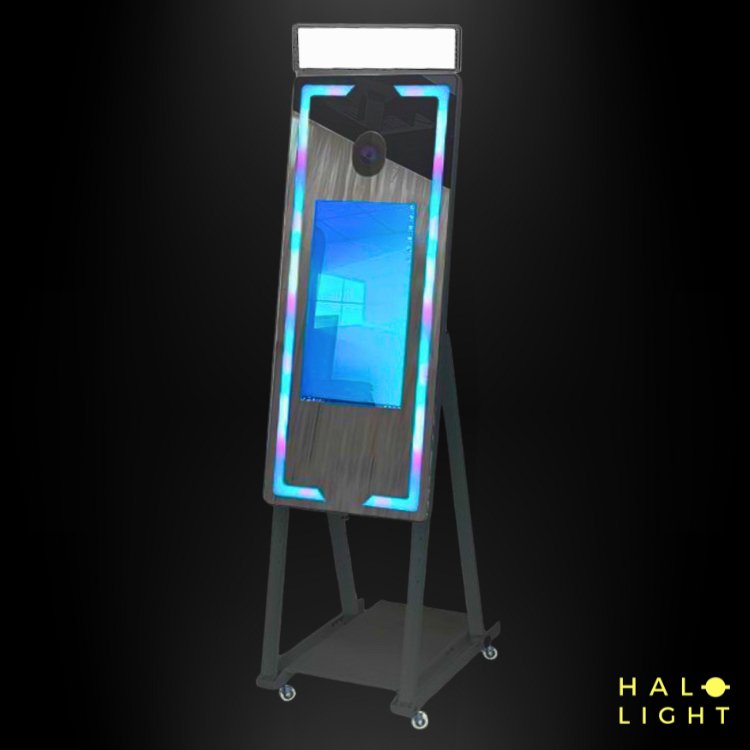 Photobooth Miroir Mini Halolight